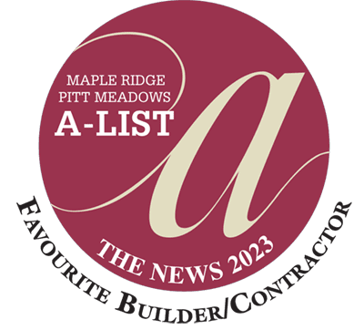 Maple Ridge home construction contractor A-List Winner